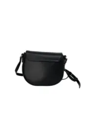 Schwarze Replay Leder Umhängetasche klein