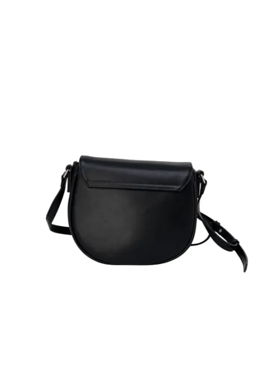 Schwarze Replay Leder Umhängetasche klein