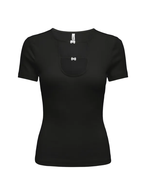 Only Damen T-Shirt Schwarz | online kaufen