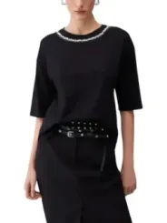 Liu Jo Damen T-Shirt Schwarz | online kaufen