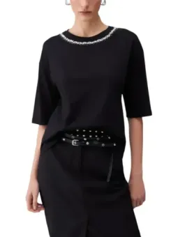 Liu Jo Damen T-Shirt Schwarz | online kaufen