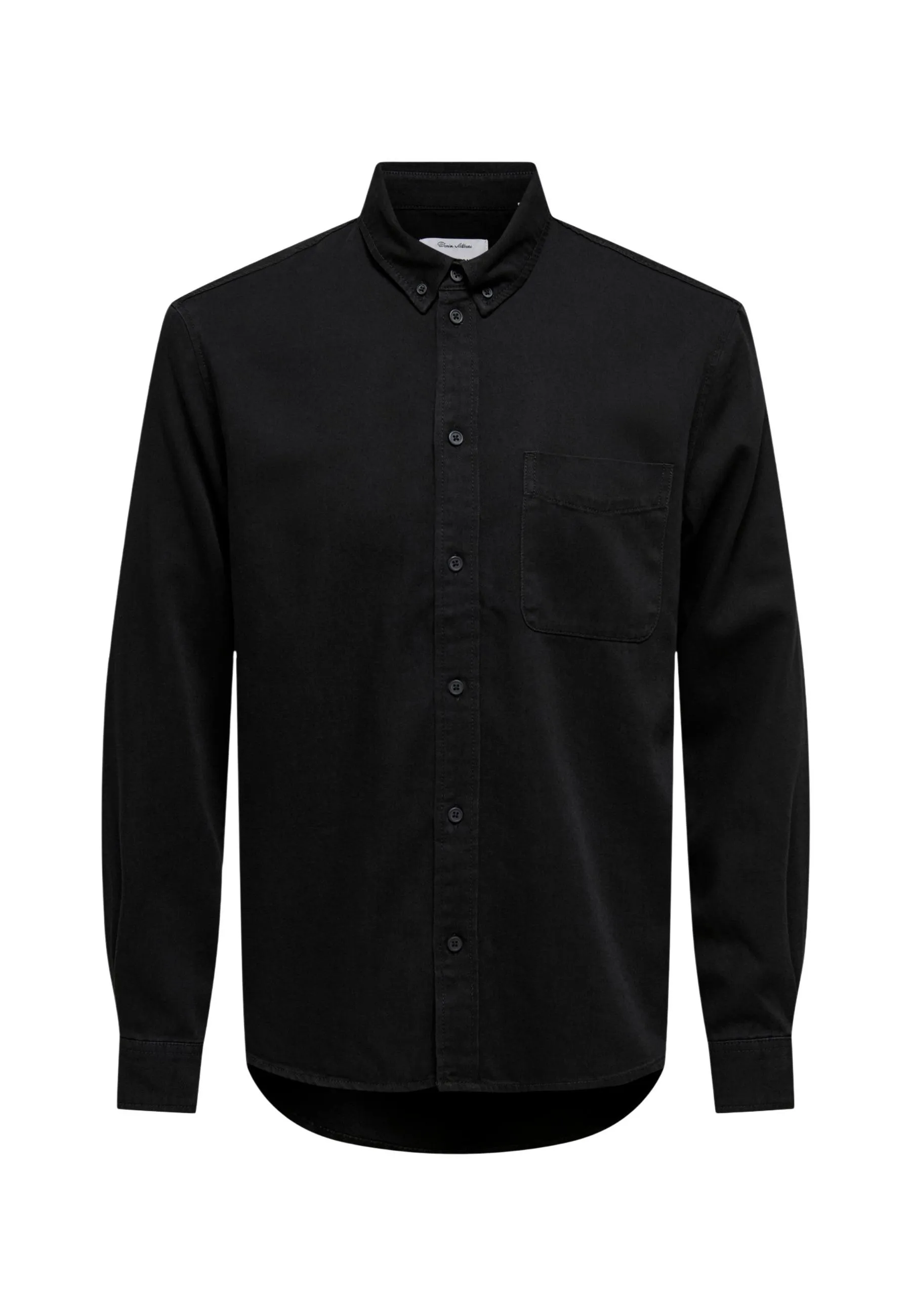 Herren Hemd Schwarz 510184