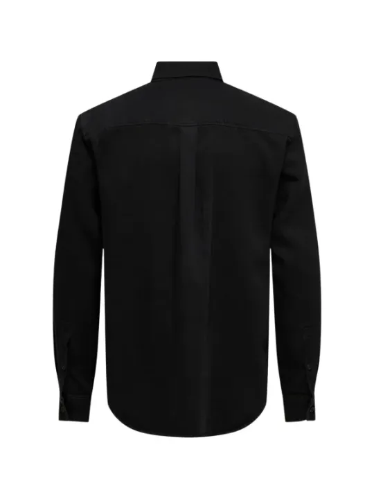Only & Sons Herren Hemd Schwarz | online kaufen