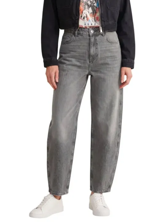 Jacqueline De Yong Damen Jeans Grau | online kaufen