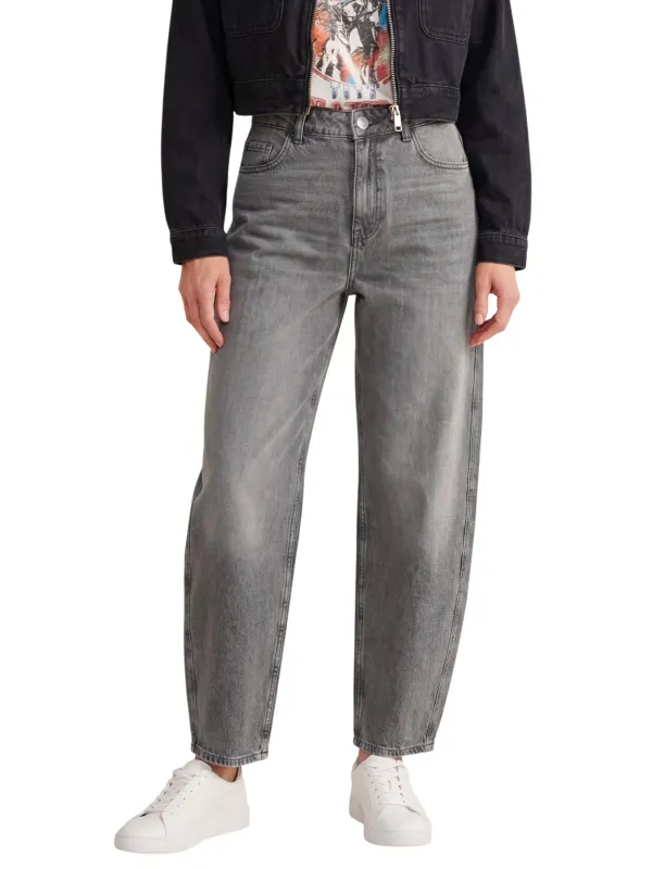 Jacqueline De Yong Damen Jeans Grau | online kaufen