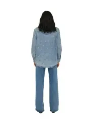 Only Damen Hemd Azurblau | online kaufen