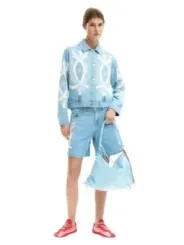 Desigual Damen Kostümjacken Azurblau | online kaufen