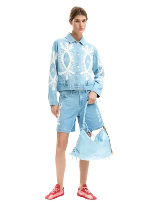 Desigual Damen Kostümjacken Azurblau | online kaufen