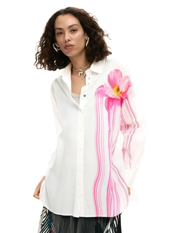 Desigual Damen Hemd Weiß | online kaufen