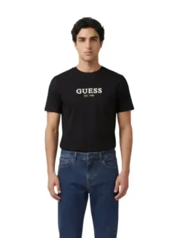 Guess Herren T-Shirt Schwarz | online kaufen
