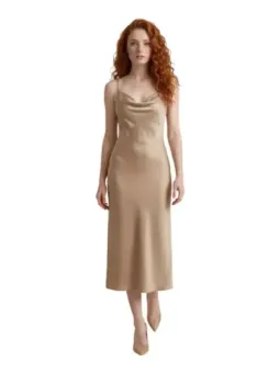 Guess Damen Kleid Beige | online kaufen