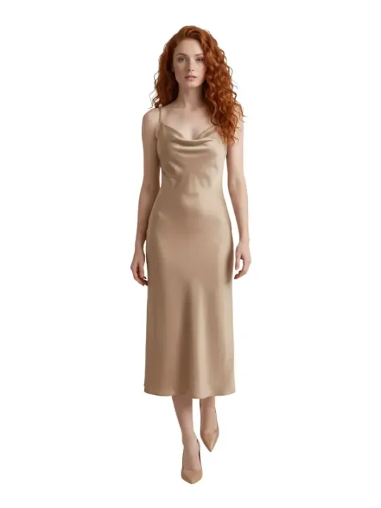 Guess Damen Kleid Beige | online kaufen