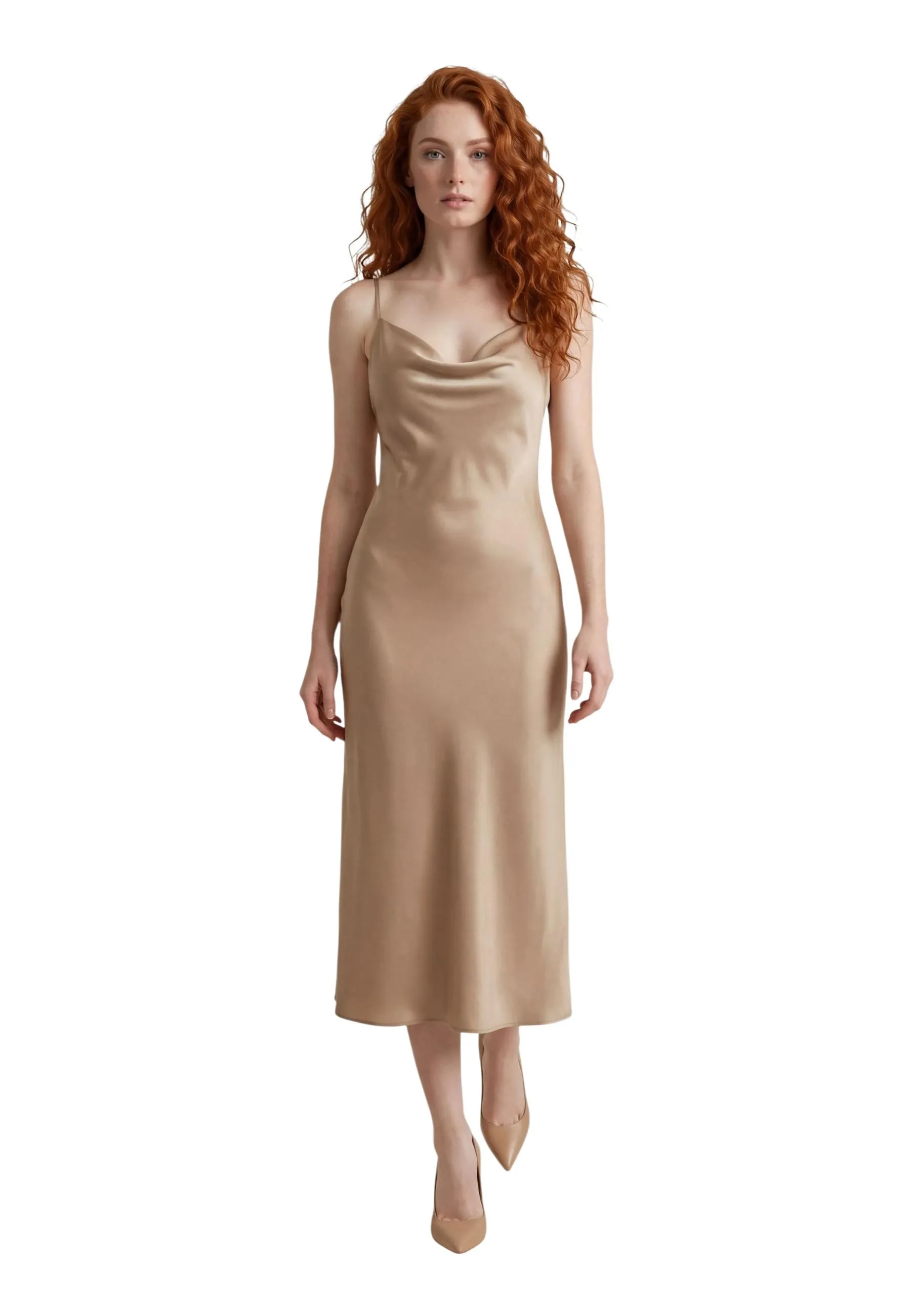 Guess Damen Kleid Beige 510198