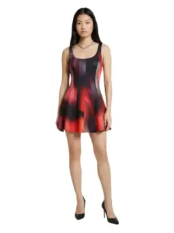 Desigual Damen Kleid Schwarz mieten - Flex-Fashion Verleih