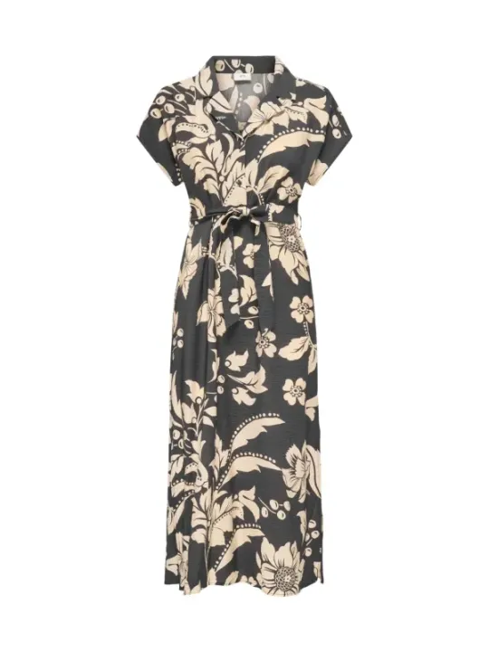 Jacqueline De Yong Damen Kleid Schwarz | online kaufen