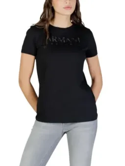 Miete Damen T-Shirt Schwarz von Armani Exchange - Flex-Fashion