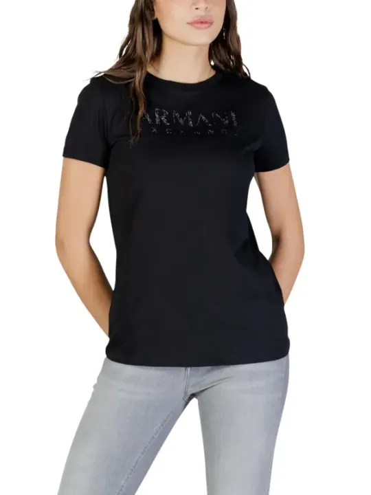 Armani Exchange Damen T-Shirt Schwarz | online kaufen