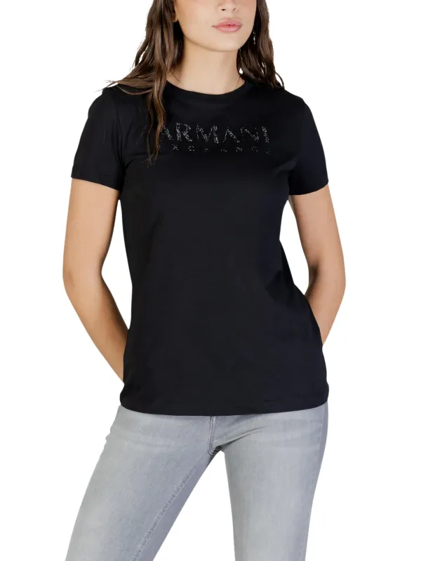 Armani Exchange Damen T-Shirt Schwarz | online kaufen