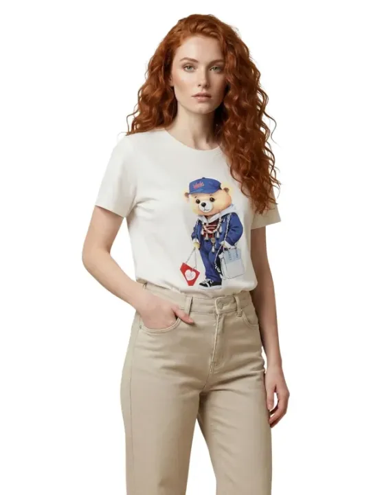 Only Damen T-Shirt Beige | online kaufen