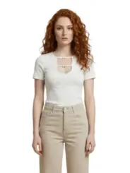 Only Damen T-Shirt Beige | online kaufen