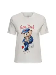 Only Damen T-Shirt Weiß | online kaufen