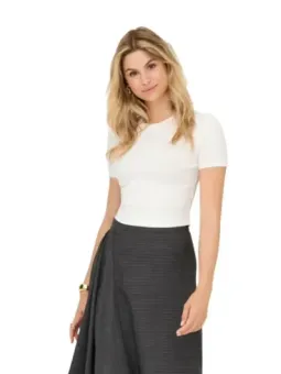 Only Damen T-Shirt Beige mieten - Flex-Fashion Verleih