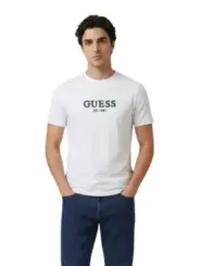 Guess Herren T-Shirt Weiß | online kaufen