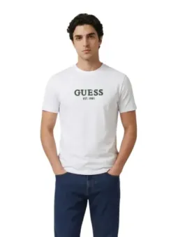 Guess Herren T-Shirt Weiß | online kaufen