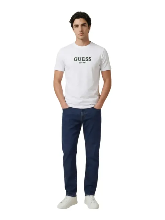Guess Herren T-Shirt Weiß | online kaufen