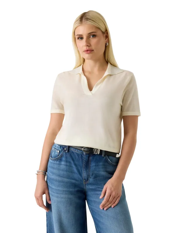 Guess Damen T-Shirt Beige | online kaufen