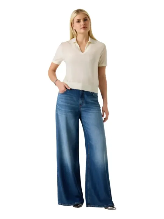 Guess Damen T-Shirt Beige | online kaufen