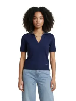 Guess Damen Polo Blau | online kaufen
