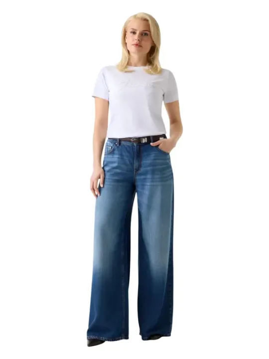 Guess Damen T-Shirt Weiß | online kaufen