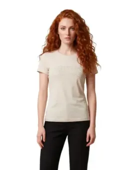 Guess Damen T-Shirt Beige | online kaufen