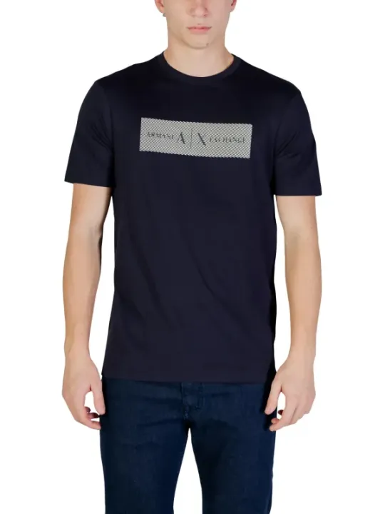 Armani Exchange Herren T-Shirt Blau | online kaufen