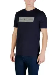 Armani Exchange Herren T-Shirt Blau | online kaufen