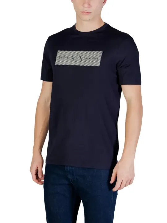 Armani Exchange Herren T-Shirt Blau | online kaufen