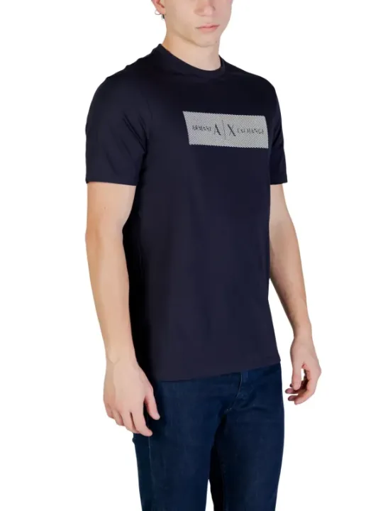 Armani Exchange Herren T-Shirt Blau | online kaufen