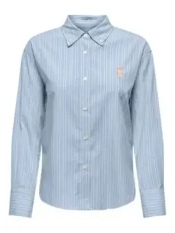 Only Damen Hemd Azurblau | online kaufen