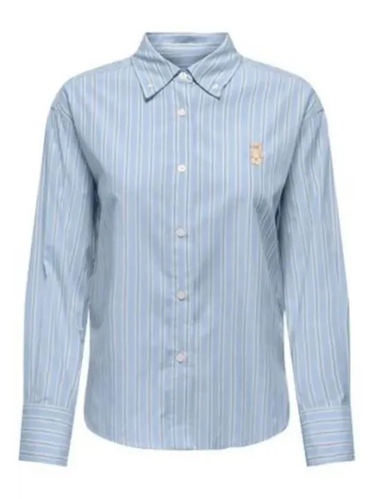 Only Damen Hemd Azurblau | online kaufen