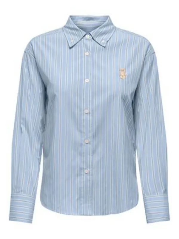 Only Damen Hemd Azurblau | online kaufen