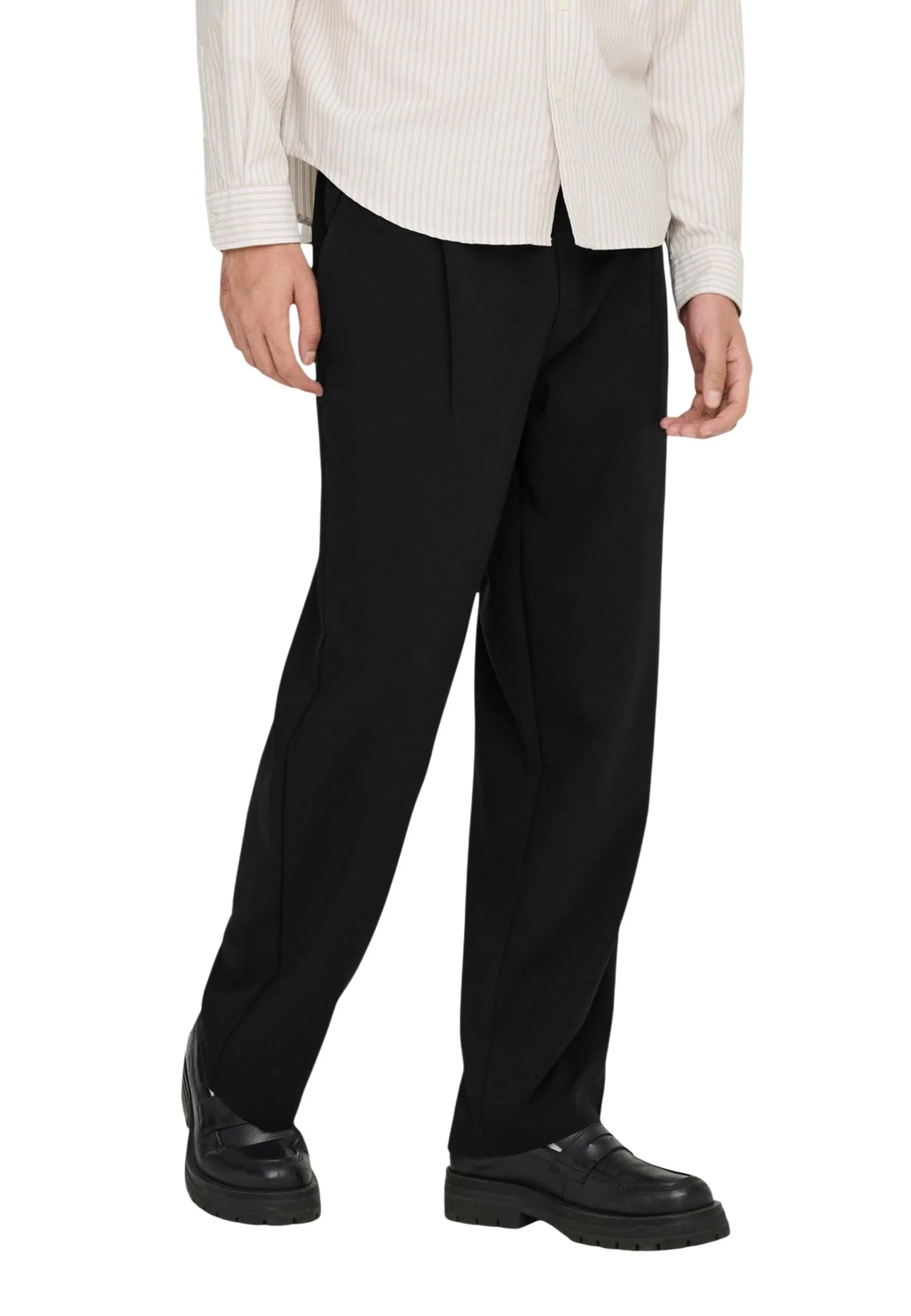 Herren Hose Schwarz 509968