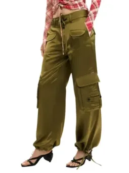 Desigual Damen Hose Grün mieten | Flex-Fashion Verleih-Shop