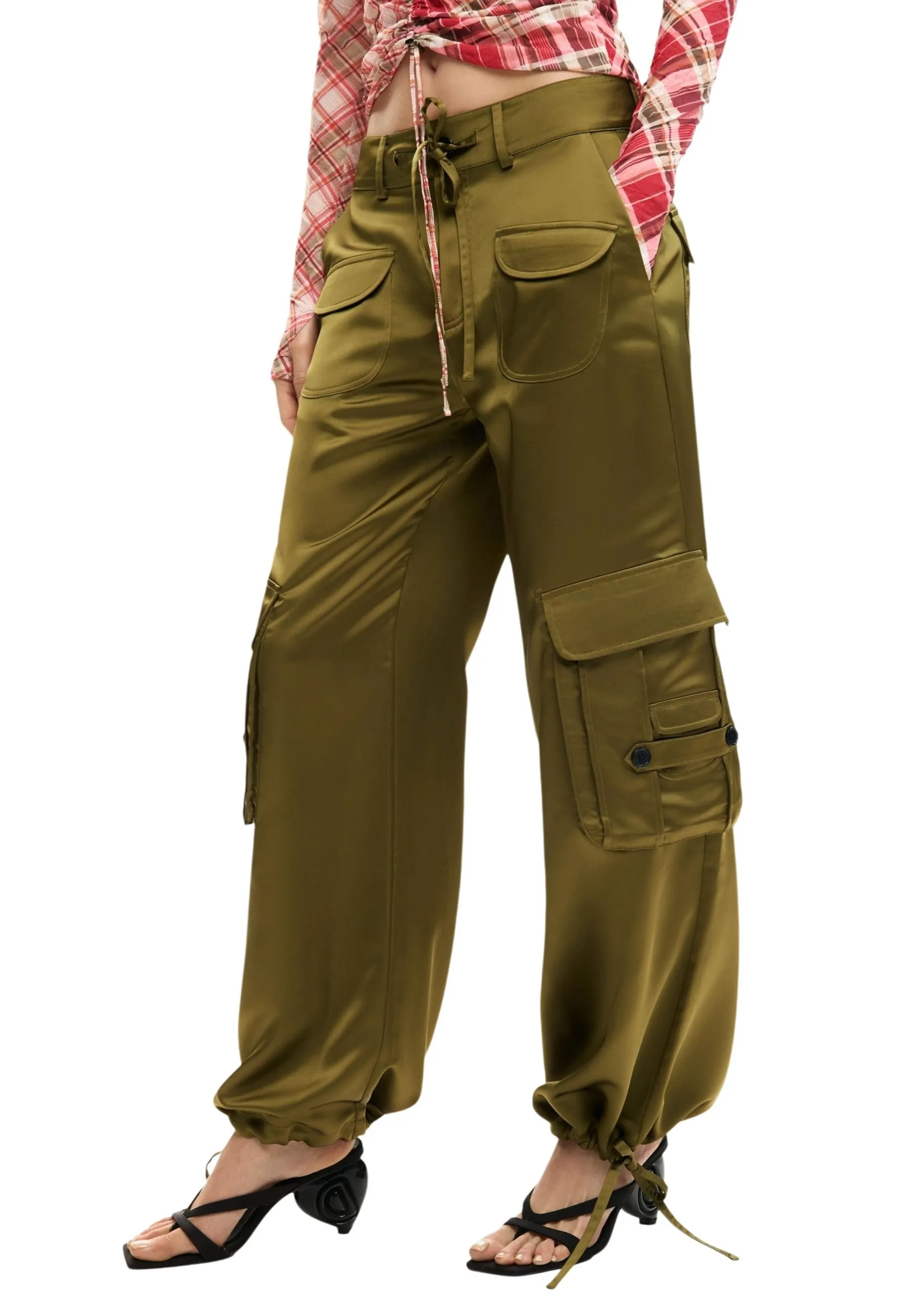 Desigual Damen Hose Grün 509507