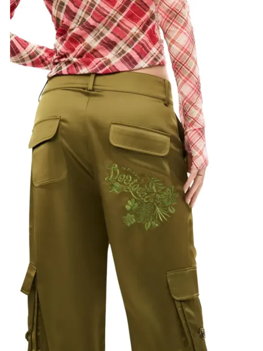 Desigual Damen Hose Grün | online kaufen