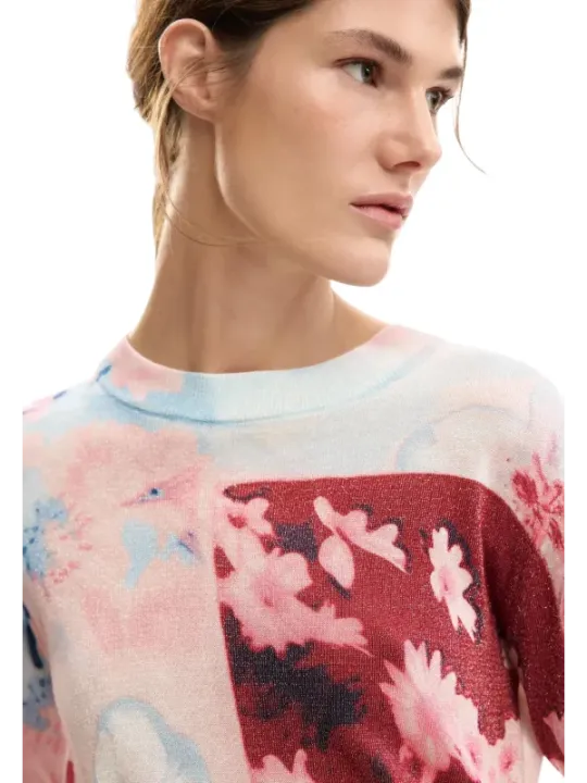 Desigual Damen Pullover Rosa | online kaufen