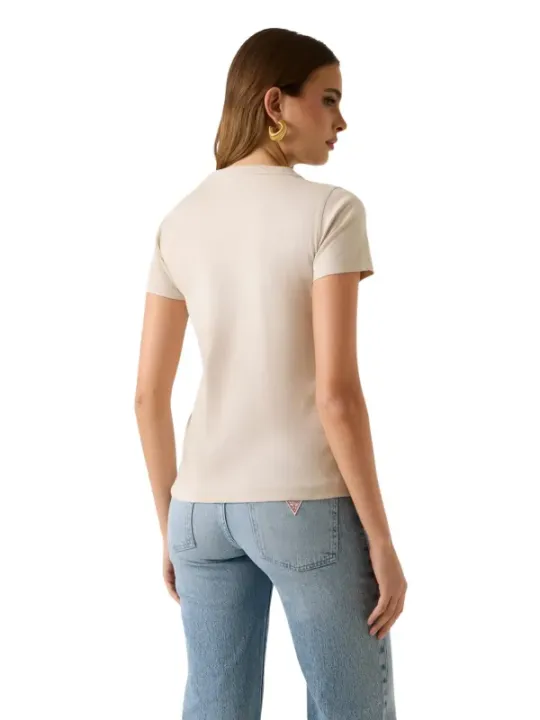 Guess Damen T-Shirt Beige | online kaufen