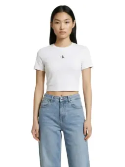 Calvin Klein Damen T-Shirt Beige mieten | Flex-Fashion