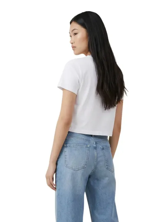 Calvin Klein Jeans Damen T-Shirt Beige | online kaufen