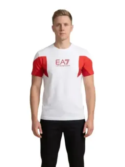 Ea7 Herren T-Shirt Weiß mieten – Flex-Fashion Verleih-Shop